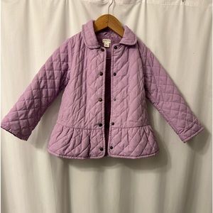 JCrew girls 4T jacket purple